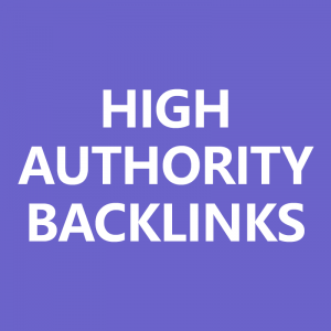 High Authority Backlinks